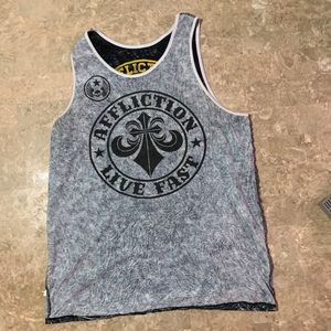 Affliction Reversible Tank Top
